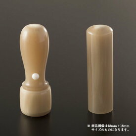 【送料無料】法人印鑑 牛角純白ラグゼセット | 代表者印(丸天丸21mm):銀行印(丸寸胴21mm) 法人用 社判 社印 判子 いんかん はんこ ハンコ 会社設立 仕事 登記 開業 起業