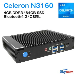 yyVX[p[SALE5OFFIz~jpc y Intel Celeron N3160 / 4GB DDR3 / 64Gb SSD / OSȂ z Ɩp d RpNgpc ~jp\R minipc ^p\R ^ fXNgbvp\R { Vi S