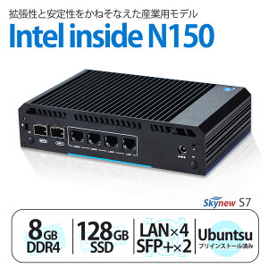 t@X ~jpc y Intel N150 8GB DDR4 / 128GB SSD z Ubuntsu vCXg[ ^ É y ȓd S ϋv ^p ^ YƗp Ɩp IoT {bNX^ RpNg ȃXy[X Vi Skyne