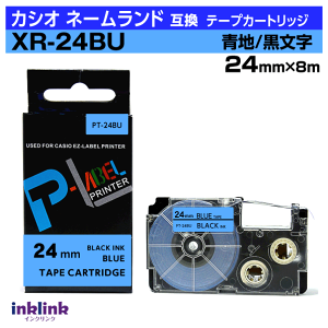 �J�V�I �l�[�������h�p �݊��e�[�v�J�[�g���b�W XR-24BU 24mm�� �n ������ �u���[ �u���b�N