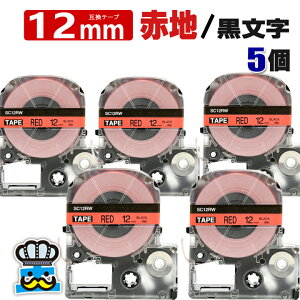 �e�v�� �e�[�v 12mm �� ������ SC12RW 5�� �݊� �L���O�W���Ή� ���S�� 12mm �e�[�v�� �Ԓn / ������ �e�v��PRO�p �݊��i �e�v�� PRO �݊��e�[�v ���� 8m ���x�����C�^�[ ���x���v�����^�[ TEPRA PRO �p 