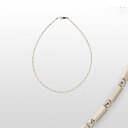 ハーツネックレス 43cm ディモア マテラホワイト K18WG ネックレス Dis Moi Matera White ハーツ加工 ヒット加工 テラヘルツ加工 ...