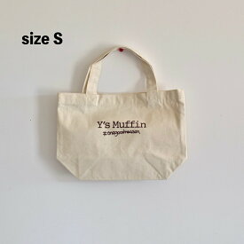 【 Y's Muffin オリジナル トートバッグ size S 】 12oz 厚手 キャンバス Sサイズ エコバッグ マイバッグ