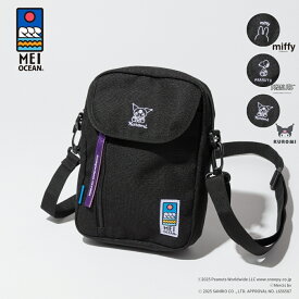 【レビュー特典】メイオーシャン ショルダーバッグ ミッフィー スヌーピー クロミ バッグ レディース 斜めがけバッグ 縦型 かわいい サライ MEI OCEAN 限定コラボ ナイロン 軽量