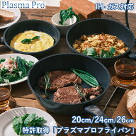 【レビュー特典】フッ素不使用フライパン 20cm 24cm 26cm ケヴンハウン プラズマプロ フライパン フライ…