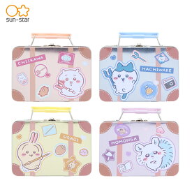 サンスター文具 ちいかわ 缶入ミニレターセット ハチワレ うさぎ モモンガ ケース付 手紙 レター 封筒 メッセージカード 文具 グッズ キャラクター 小物入れ ブリキ缶 メール便対応