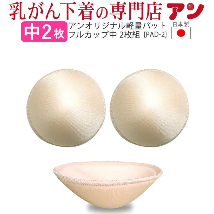 楽天市場】【空洞パッド中2枚組☆日本製☆アンオリジナル軽量フル 