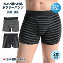 日本製防水布 男性用 ちょい漏れ対応パンツ 吸水量約30cc 尿もれパンツ ちょい漏れ 軽失禁 ボクサー メンズ 前開き ボ…