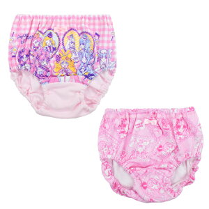 ショーツ キッズ キミとアイドルプリキュア 36735 36736 プリキュアオールスターズ 36738 2枚組 プリキュア 女の子 子供 キャラクター 女児 2枚セット 下着 肌着 新番組(06835)