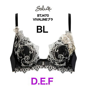 �ySALE�z25%OFF ���R�[�� wacoal �T���[�g salute BTJ470 70�O���[�v �u���W���[ 3/4�J�b�v �r�o���C���u�� VIVALINE DEF�J�b�v �J�� �N���X�}�X