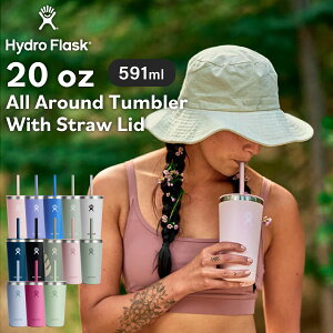 yKizHydro Flask All Around Tumbler With Straw Lid 20oz 591ml | XeX^u[ ^u[ }C{g gx{g Xg[ ۉ ۉ@\ ۗ ۗ@\ @r s ł AEgh