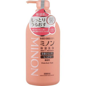 第一三共ヘルスケア ミノン 全身シャンプー しっとりタイプ 450mL (医薬部外品)