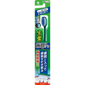 小林製薬 生葉歯間に入るブラシ レギュラー ふつう 1本