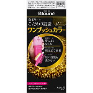 花王 ブローネ ワンプッシュカラー 4Aアッシュブラウン 80g (医薬部外品)