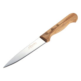 [Arteinolivo] オリーブウッドのキッチンナイフ(刃渡り14cm)