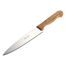 [Arteinolivo] オリーブウッドのキッチンナイフ(刃渡り18cm)