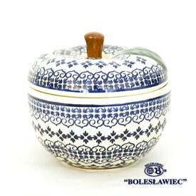 [Zaklady Ceramiczne Boleslawiec/ザクワディ ボレスワヴィエツ陶器]リンゴのポット12.5cm-922 ポーリッシュポタリー ポーランド陶器