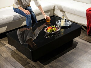 【送料無料】ガラステーブルセンターテーブルホワイトブラックブラウンガラス製高級