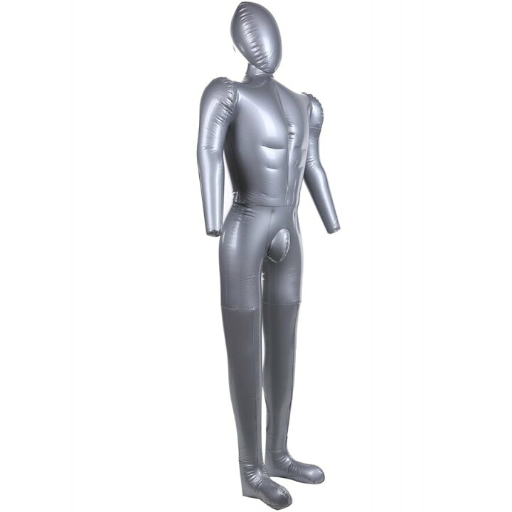 楽天市場 エアーマネキン ビニール ボディー トルソー 全身 上半身 手 足 頭 下半身 腰 ボディ ヘッド ハンド ディスプレイ ファッション 展示会 撮影 メンズ レディース 男性 女性 肌色 灰色 黒色 モデル変身 洋裁トルソー 全身腕脚付き 取扱説明書付き