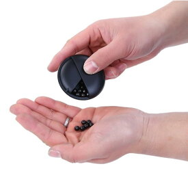 ピルケース 薬ケース サプリケース 携帯用ピルケース 小型 スリム ミニ スライド式 pill case 薬入れ サプリメントケース おしゃれ 金属 シルバー 防湿 密閉 持ち運び クスリケース お薬ケース 旅行用 小物入れ 仕切りなし ワンタッチ 開閉 コンパクト　INNOVATIONFACTORY