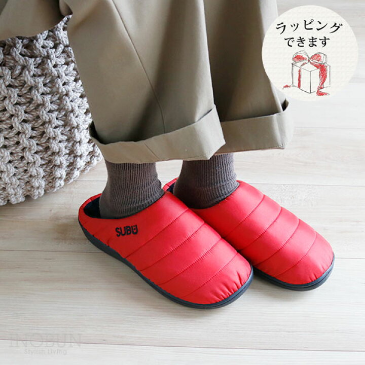 楽天市場】SUBU サンダル レッド 1サイズ 24~25.5cm レディース ユニ  