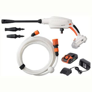 工進 KOSHIN スマートコーシン 充電式洗浄機 SJC-1820 高圧洗浄機 ガンタイプ ショートガン 充電器付 コードレス 軽量 自吸 洗車 清掃