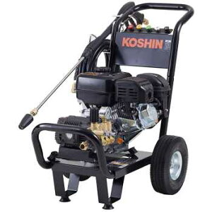 工進 エンジン高圧洗浄機 JCE-1510UK 車輪付タイプ 自吸 水道直結 農機具 強力 洗浄 皮削り ブラック