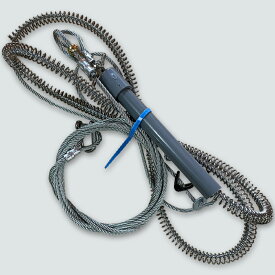 くくり罠 くくりわな 足くくり罠 イノシシ いのしし 猪 シカ ハクビシン タヌキ アナグマ 害獣駆除 捕獲 捕獲器 わな猟 トラップ 鳥獣被害対策 狩猟 足くくり・鼻保定兼用くくり罠「TSJ」スプリングセット 簡単