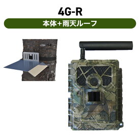TREL(トレル) 4G-R 日本語モデル4Gネットワークカメラ(センサーカメラ) 雨天ルーフセット