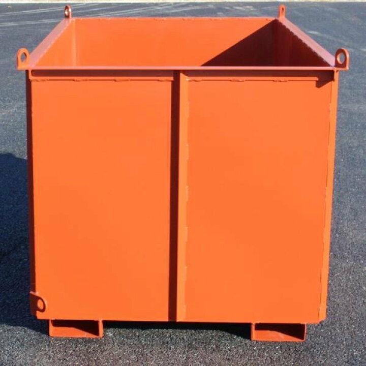 楽天市場】激安 2立米 コンテナ 鉄箱 バッカン 産廃ボックス サン 