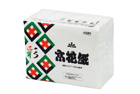 京花紙 トイレ 介護 ペット 散歩 流せる 白ちり ちり紙 つかみやすい「彩 1000枚 12個」