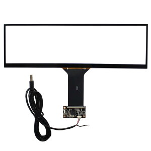 VSDISPLAY 12.6�C���` �^�b�`�p�l�� �f�B�X�v���C HDMI �𑜓x 1920x515 �ג��t��
