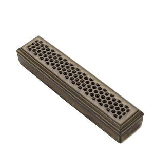 線香立て お香立て 横置き 寝かせる 蓋つき アロマ 透かし彫り インテリア 和風 安全 仏壇 香炉皿