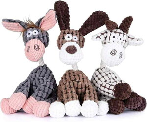 3個セット 犬 玩具 ぬいぐるみ 犬 おもちゃ 頑丈 噛むおもちゃ 音が鳴る ペット ストレス解消 歯磨き 知育玩具 音のでる玩具 運動不足 音の出るおもちゃ 犬のおもちゃ 人気