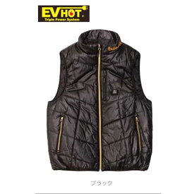 【特価】サンライン　EV　HOT　ヒーターベスト　SCW-6115　ブラック　Sサイズ