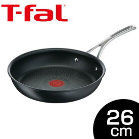 【T-fal/T-FAL/ティファール】エクスペリエンス+ フライパン 26cm E49805（百貨店・セレクトショップ限定）【IH対応調理器具】【ギフト包装・のし紙無料】[家庭用品][7821-1]