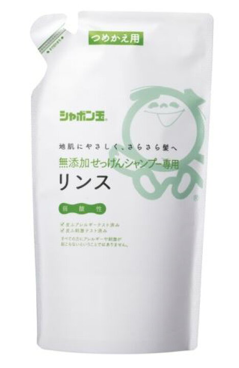 楽天市場】シャボン玉石けん 無添加せっけんシャンプー専用リンス 