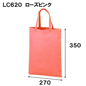 A4サイズが入る不織布 ベーシックトート100 手提げ袋 A4縦 マチ無し LC620 1セット50枚 幅270X深さ350 送料無料 無地 業務用 販売｜手提げ 手提げバッグ 袋 トートバッグ トート 不織布バッグ バック A4 包装 ラッピング プレゼント ギフト イベント 特大 バレンタイン