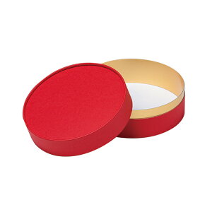 ギフトボックス 丸 箱 貼箱 CAN CAN サークルコンビA ギフトケース 160Φ×65mm 1セット50箱|プレゼントボックス 箱 ラッピング セット ラッピングボックス 贈り物 プレゼント プレゼント用品 ラ