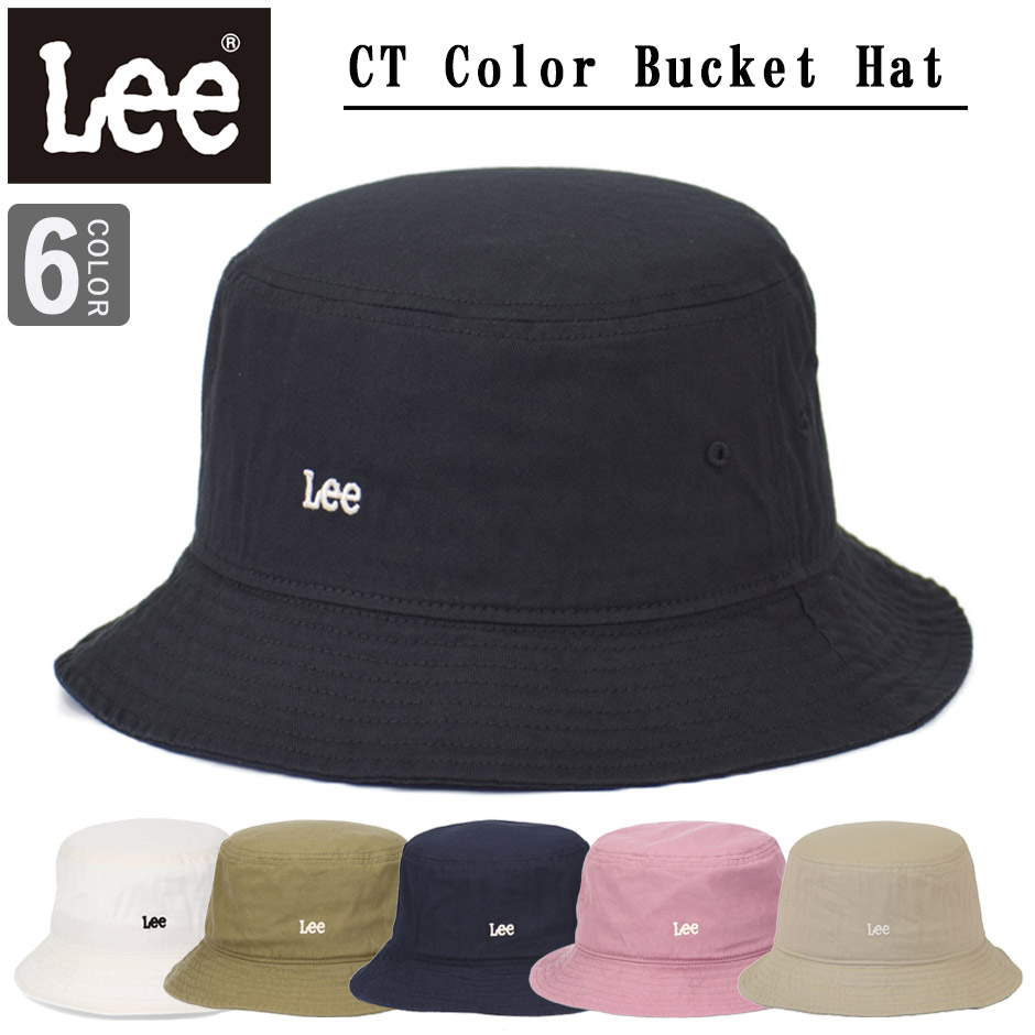 LEE リー カラーバケットハット ハット 帽子 コットンハット ブランド オーガニックコットン仕様 lee bucket hat