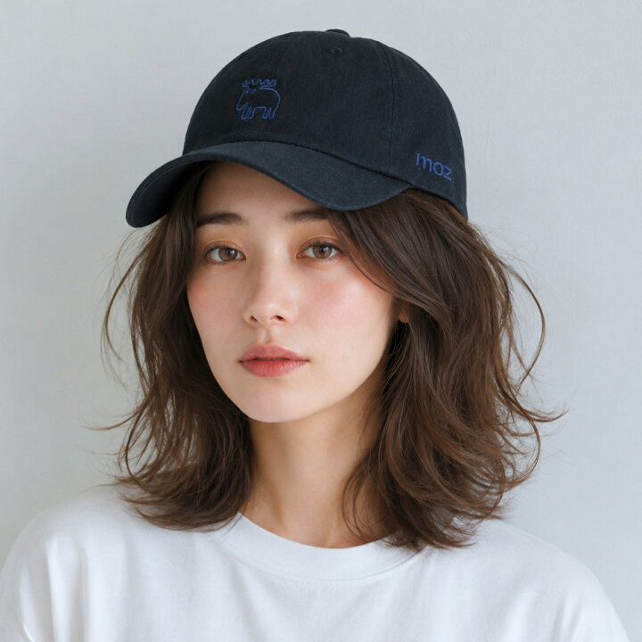 楽天市場】モズ スウェーデン moz 綿麻混 エルク ロゴ キャップ ヘンプ 