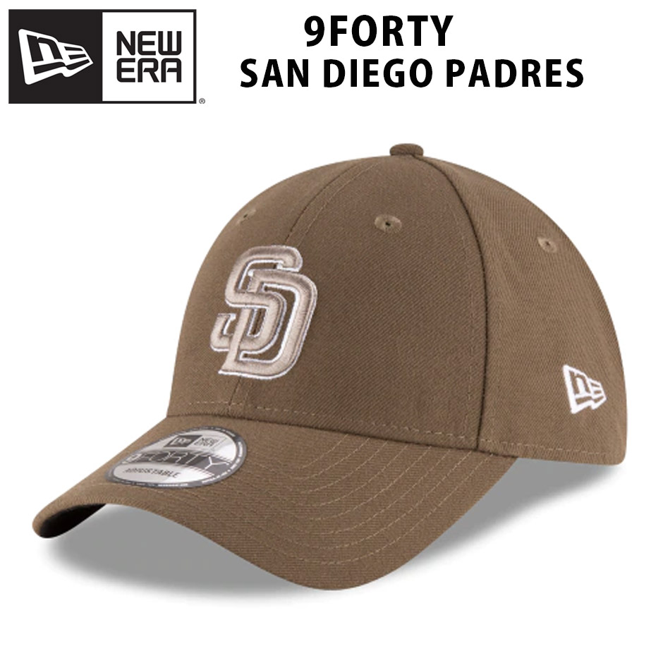 9FORTY SAN DIEGO PADRES NEW ERA ニューエラ 9FORTY サンディエゴ パドレス キャップ 帽子 940 ブランド メジャーリーグ MLB 野球帽 サイズ調節可能 11432282