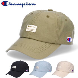 チャンピオン キャップ ボックスロゴ バックサテン キャップ 帽子 CHAMPION ブランド メンズ レディース ブランド champion サイズ調節可能 181-0122