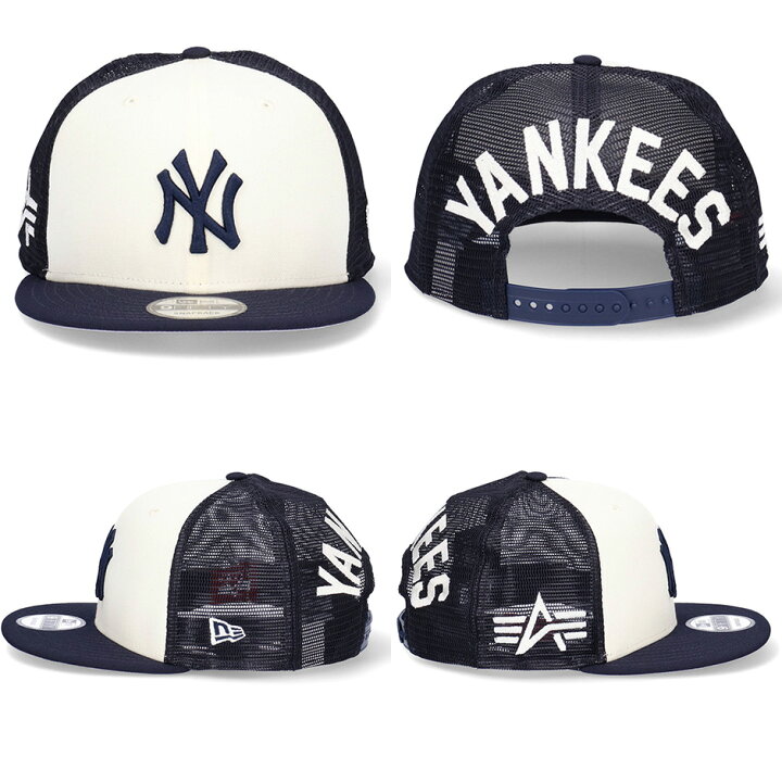 楽天市場】ニューエラ 9FIFTY アルファ インダストリーズ MLB トリプル 