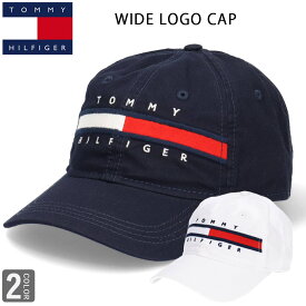 トミーヒルフィガー TOMMY HILFIGER ワイドロゴ キャップ キャップ ベースボールキャップ 帽子 ロゴキャップ サイズ調節可能 トミー ブランド 6941821
