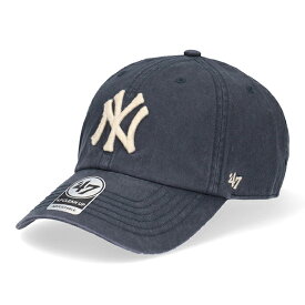 '47 クリーンナップ レイクショア ニューヨーク ヤンキース キャップ MLB サイズ変更可能 ベースボールキャップ ウオッシュ加工 ユニセックス フォーティセブン ブランド NY NEW YORK YANKEES ローキャップ 47ブランド ECOWS17GWS