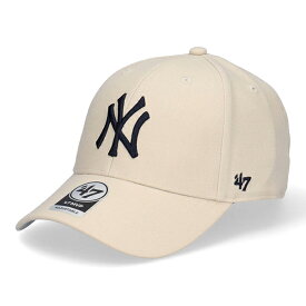 47 ブランド MVP ニューヨーク ヤンキース キャップ エムブイピー サイズ変更可能 ベースボールキャップ ツイル ユニセックス フォーティセブン NY Yankees MVP17WBV