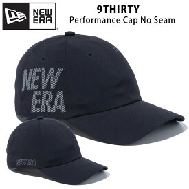 ニューエラ 9THIRTY パフォーマンス ノーシーム キャップ 帽子 調節可能 930 ブランド 大人 スポーツ ユニセックス 抗菌 消臭 ランニング