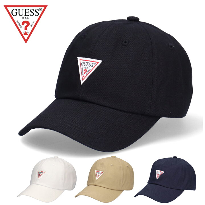 楽天市場】ゲズ ロゴ キャップ GUESS 帽子 ローキャップ ソフト 