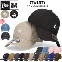 ニューエラ NY LA ミニロゴ ベースボールキャップ キャップ 帽子 ニューヨーク・ヤンキース ロサンゼルス・ドジャース…